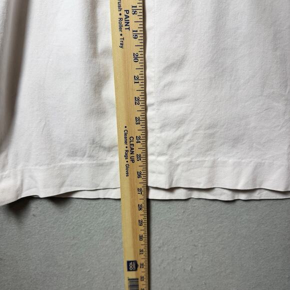 Theory Mini Ivory White Dress Spaghetti Straps Sundress Size 6 - Picture 9 of 10